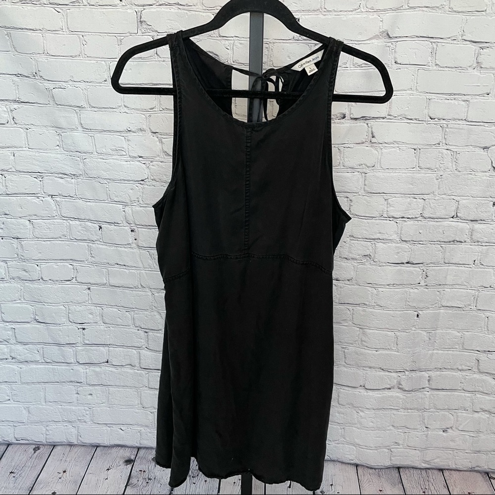Calvin Klein Class Black Dress Y2K Vintage Style